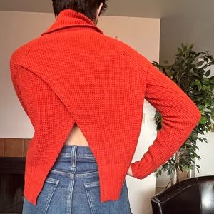 Comfy cable knit sweater